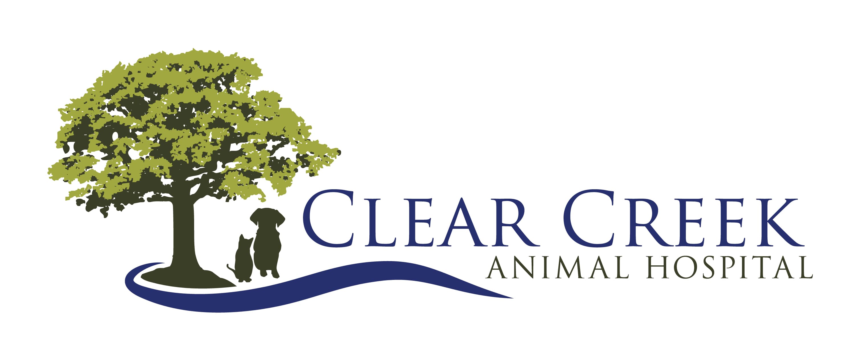 Clear Creek Animal Hospital Logo