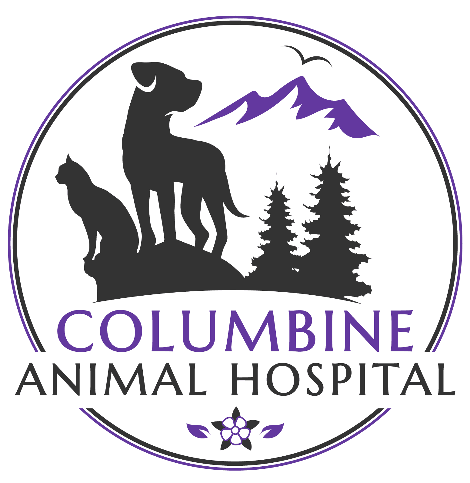 Columbine Animal Hospital Logo