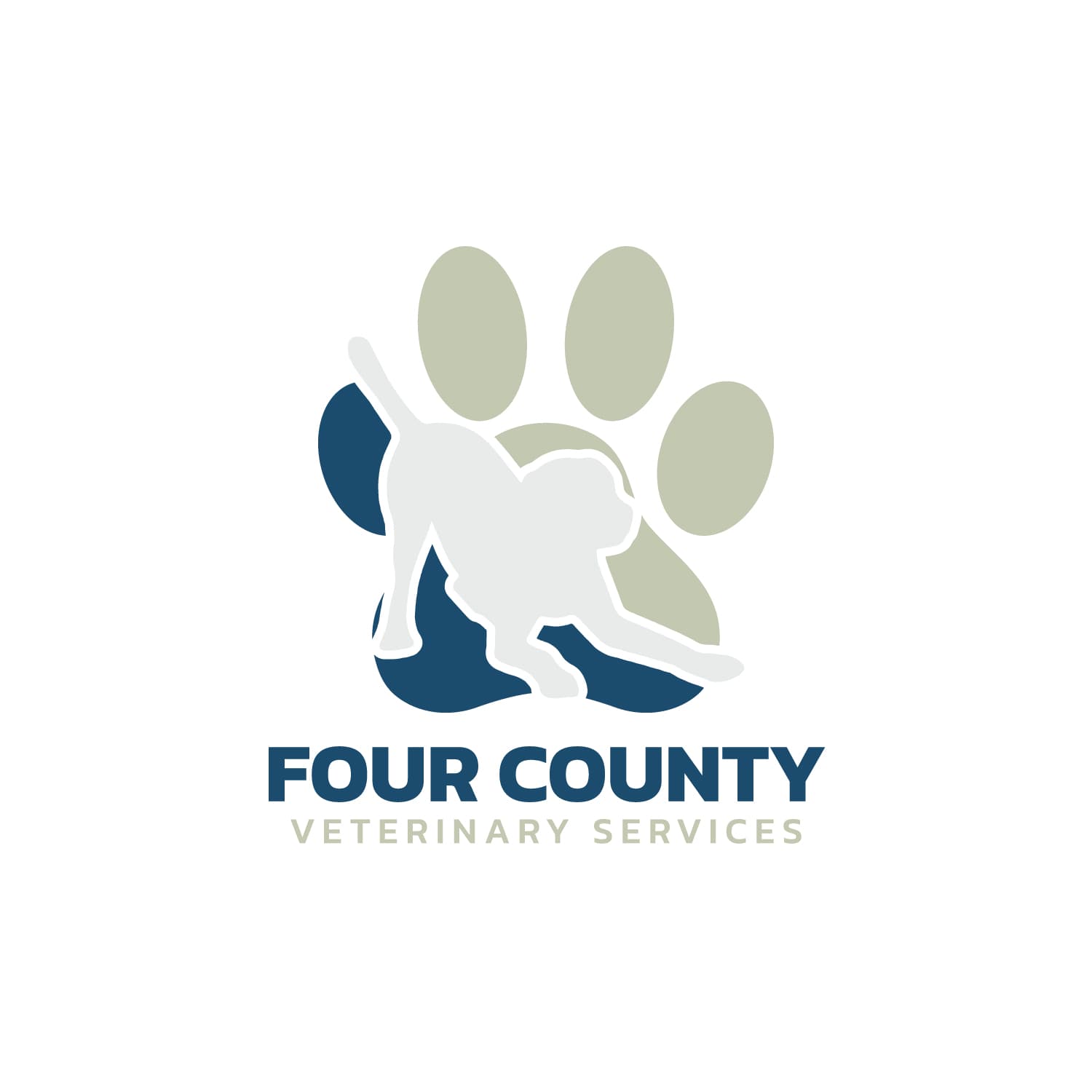 Four County Veterinary Services Logo