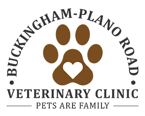 Buckingham-Plano Road Veterinary Clinic Logo