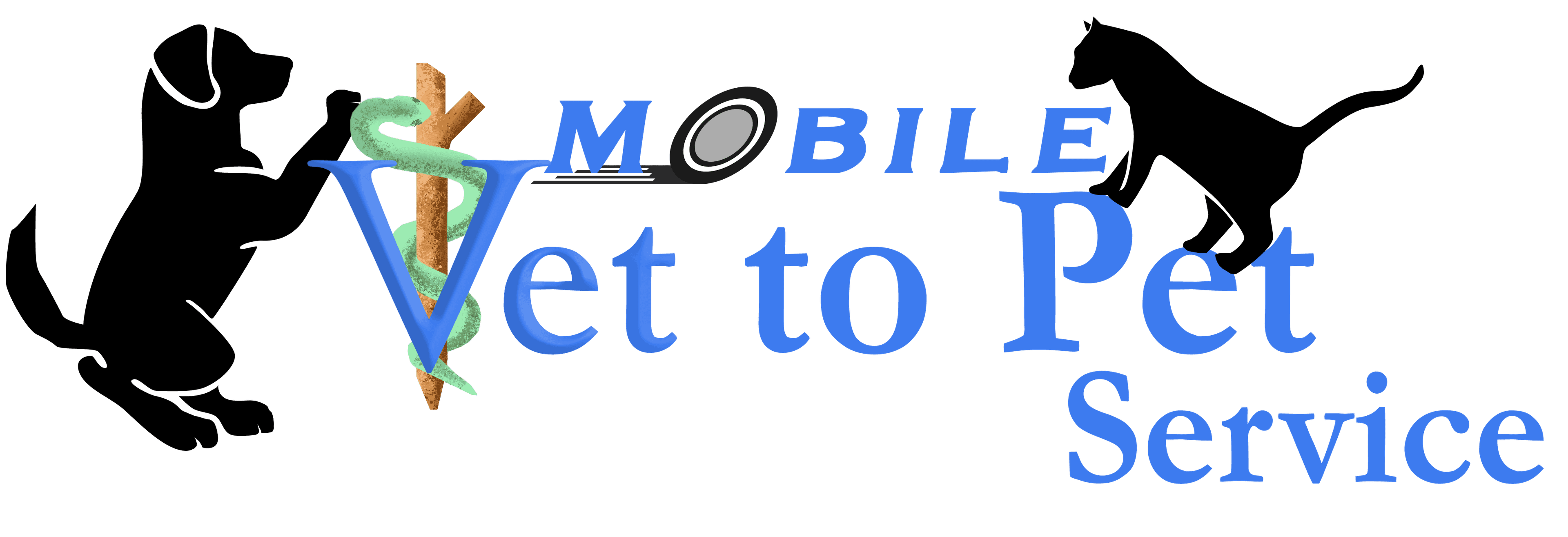 Mobile Vet to Pet Service Logo