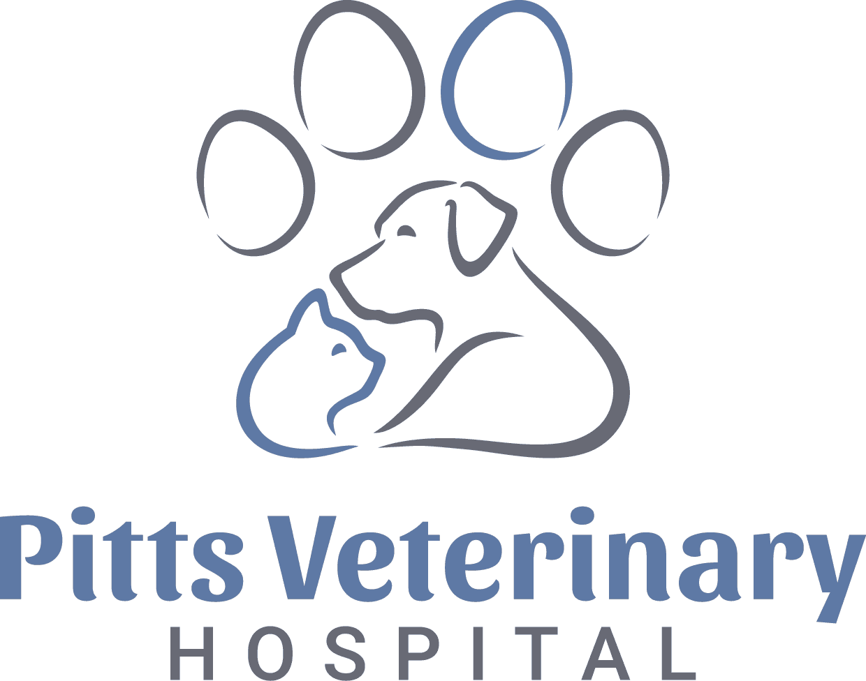 Pitts Veterinary Hospital Logo