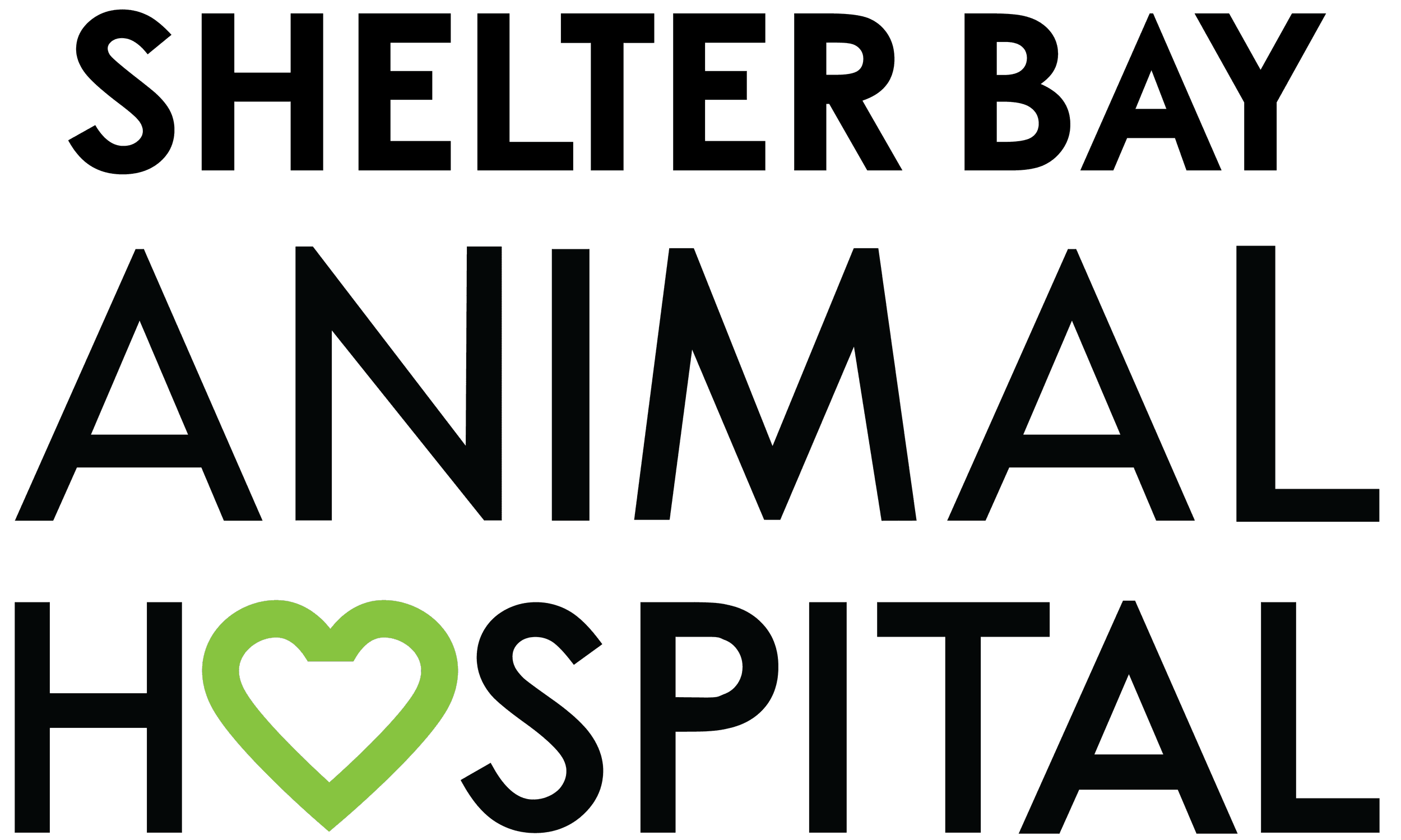 Shelter Bay Animal Hospital Logo