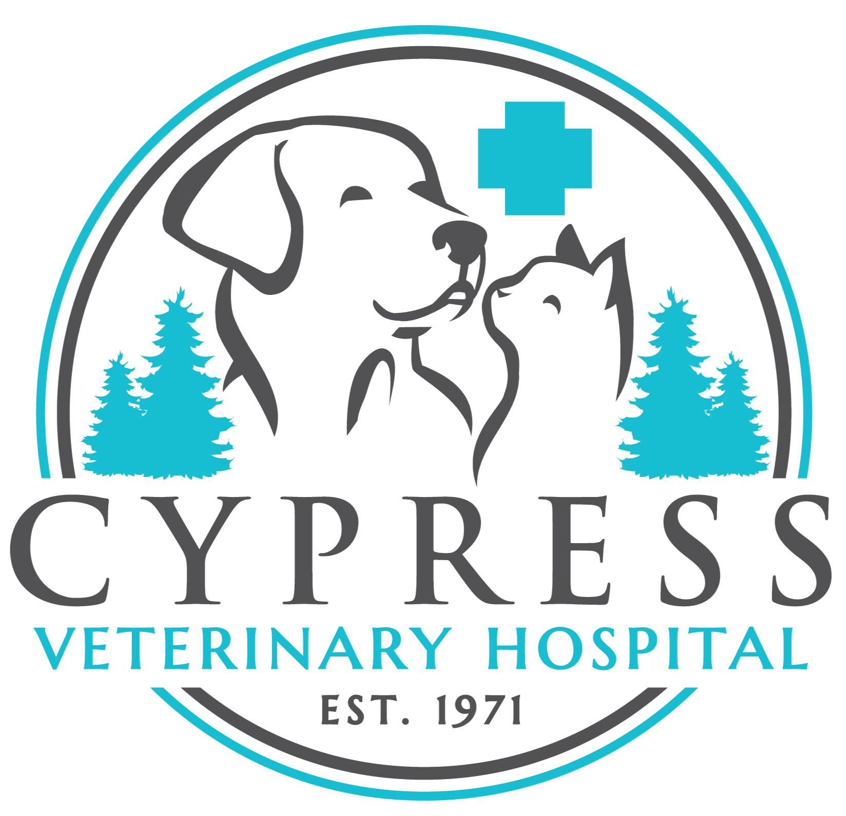 Cypress Veterinary Hospital Logo