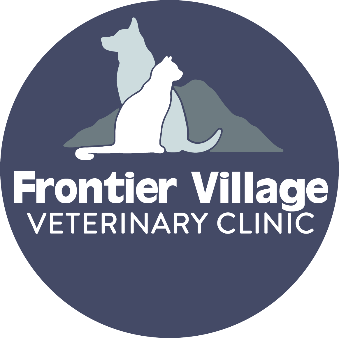 Frontier Village Veterinary Clinic Logo