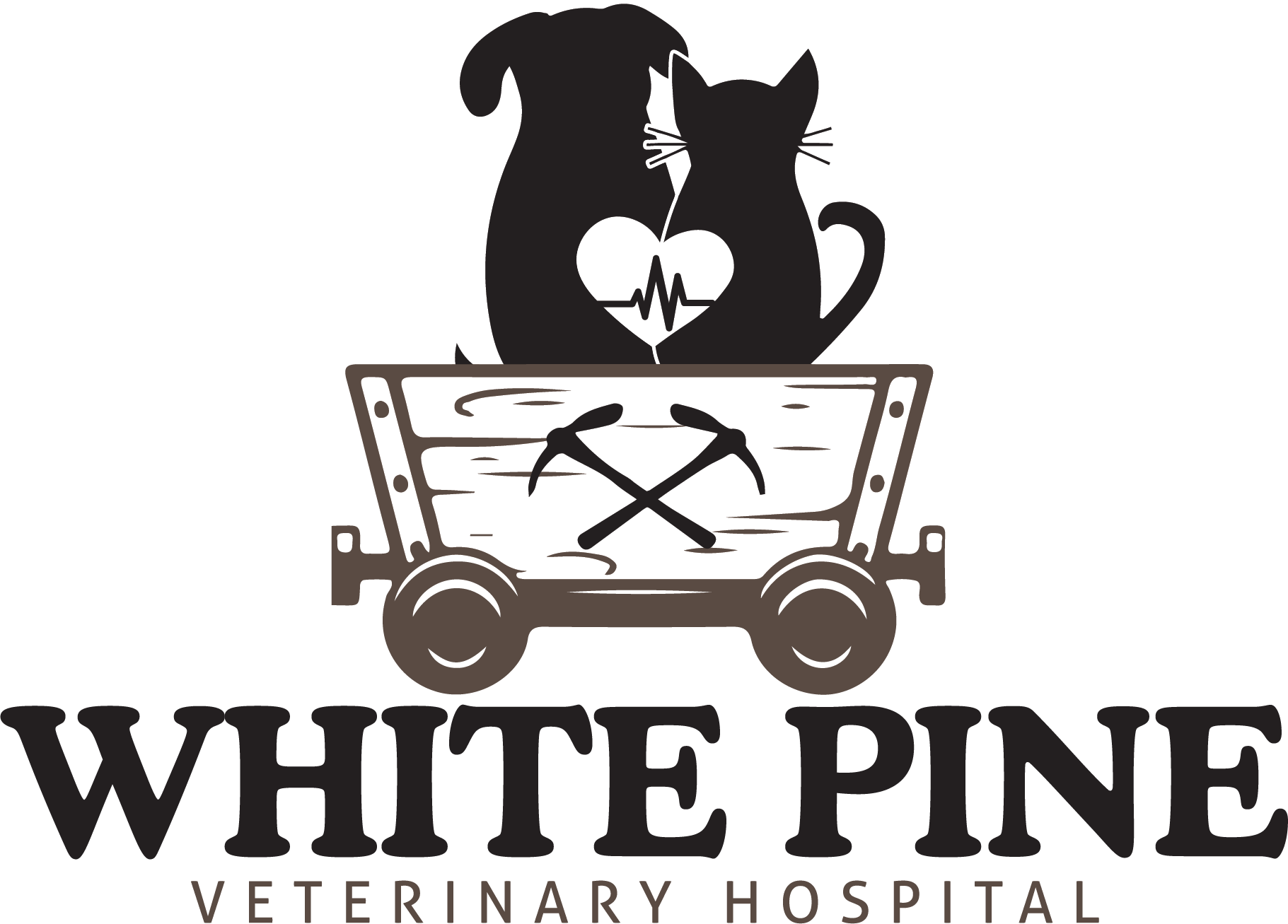 White Pine Veterinary Clinic Logo