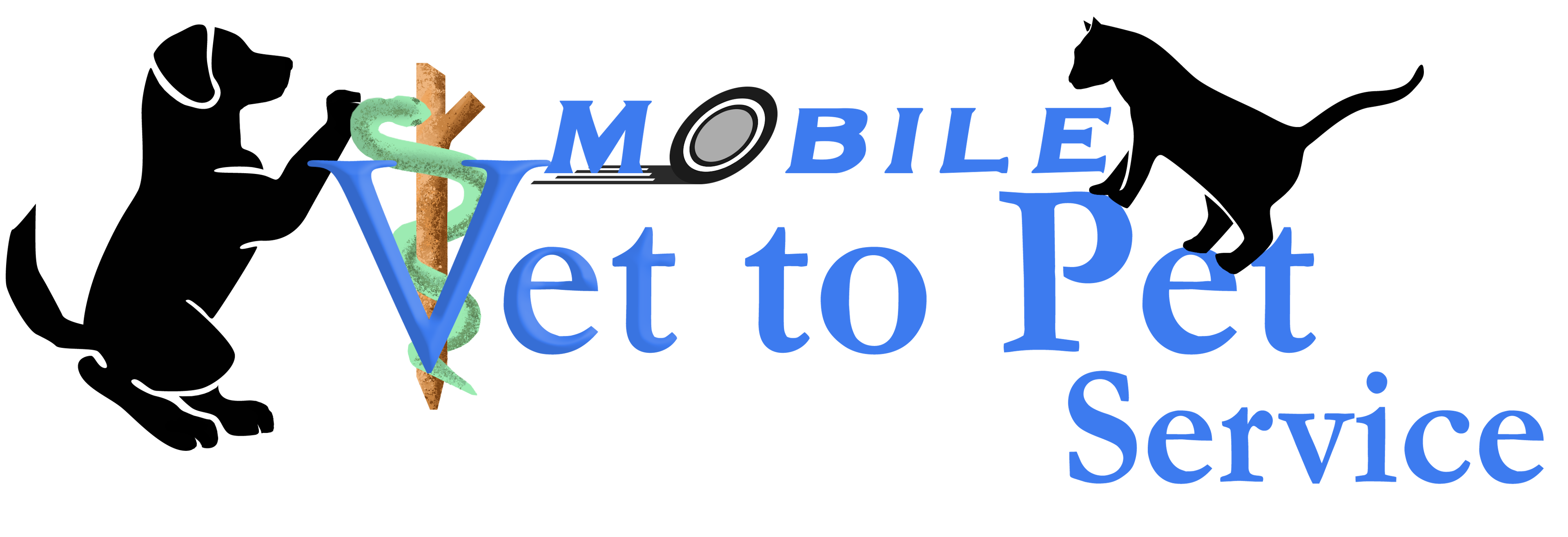 Mobile Vet to Pet Service Logo
