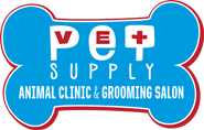 Pet Vet Supply Animal Clinic & Grooming Salon Logo