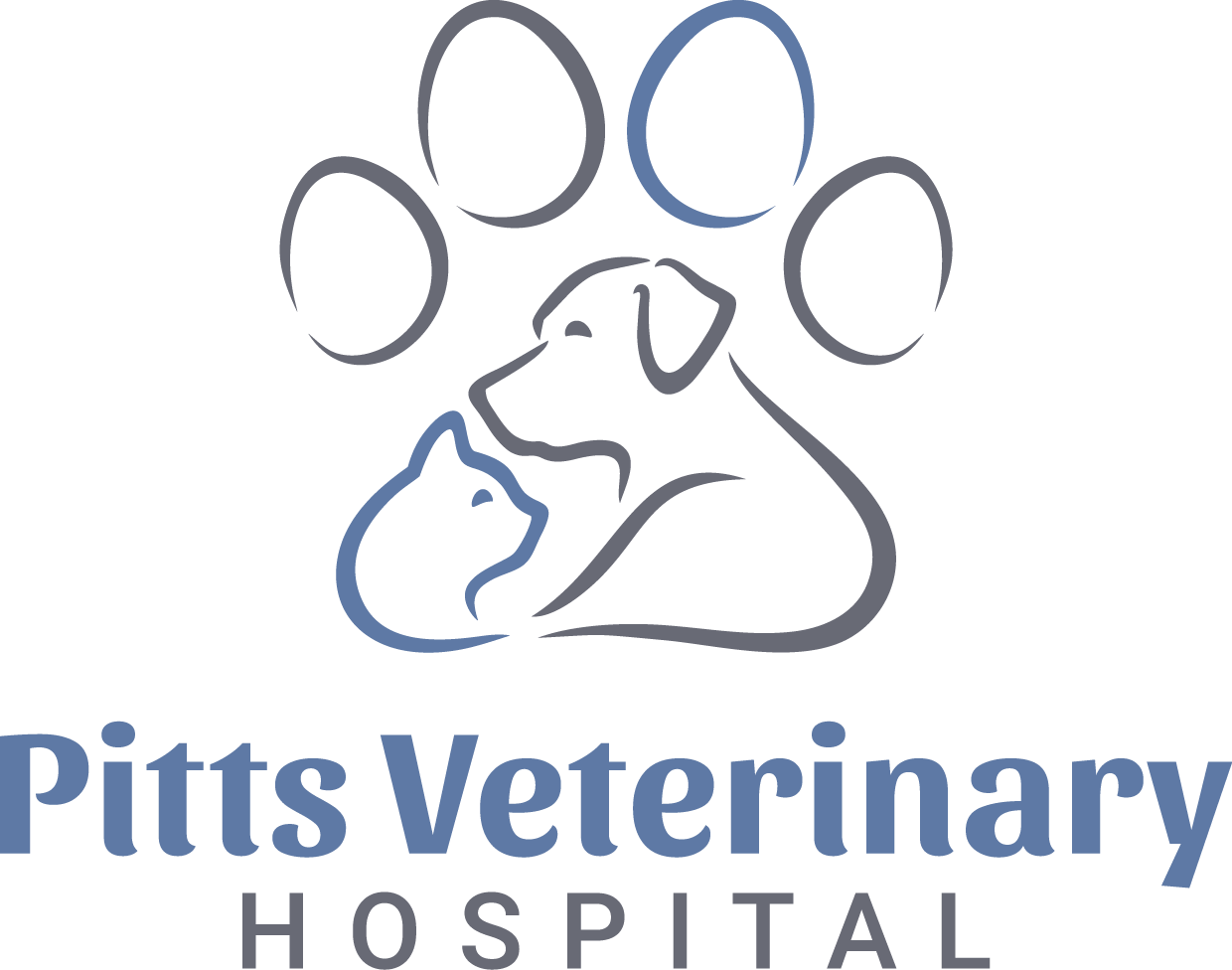 Pitts Veterinary Hospital Logo