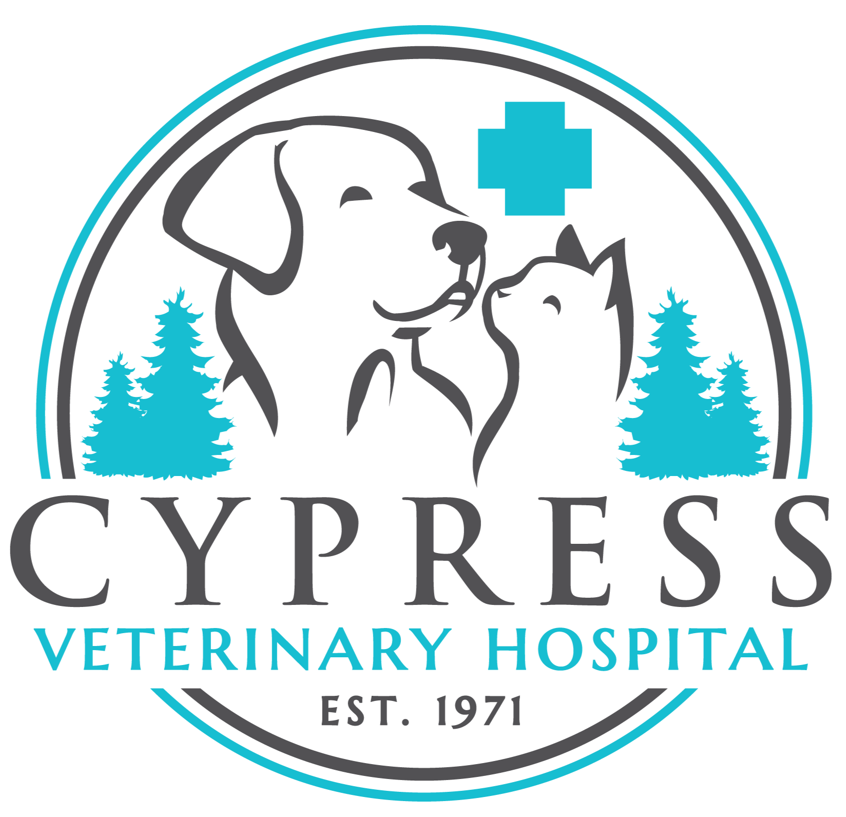 Cypress Veterinary Hospital Logo