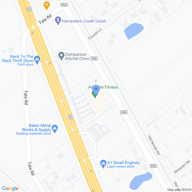 Map of veterinarians in Cantonment, FL