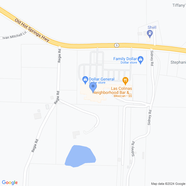Map of veterinarians in Lonsdale, AR