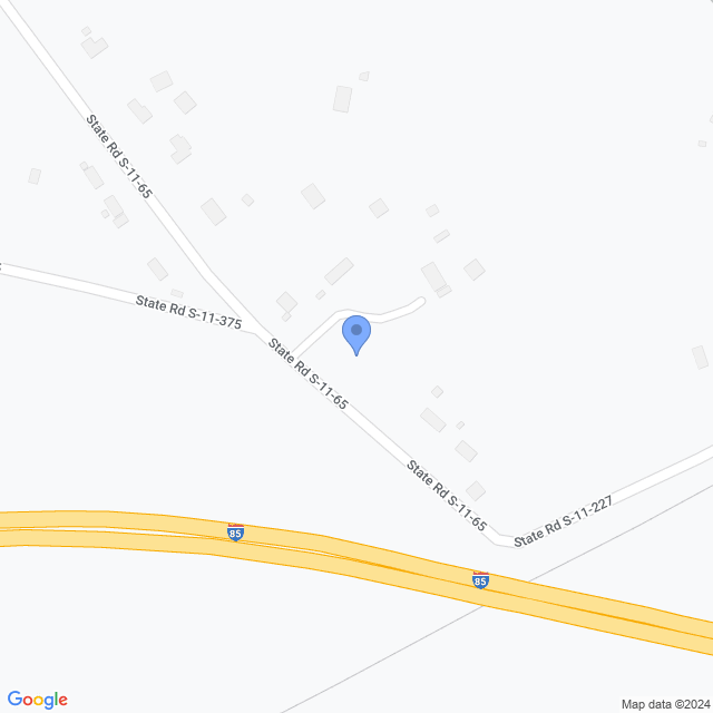 Map of veterinarians in Grover, NC