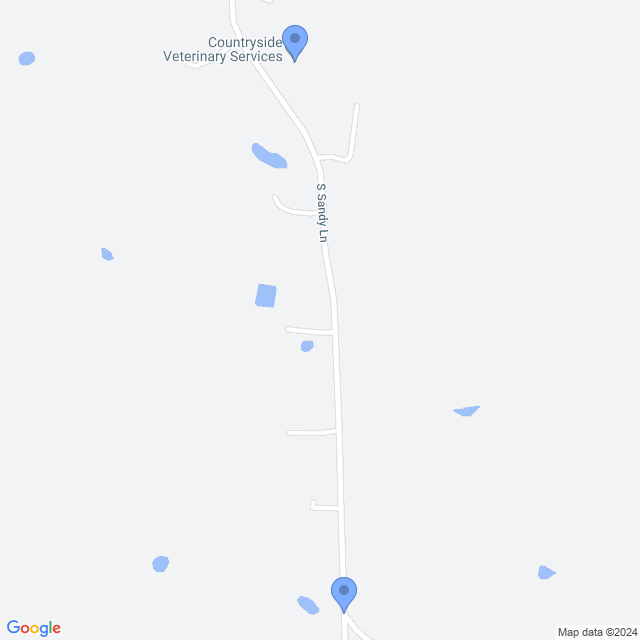 Map of veterinarians in Chandler, OK