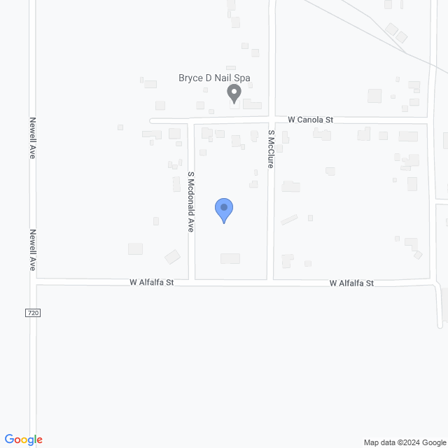 Map of veterinarians in Goltry, OK