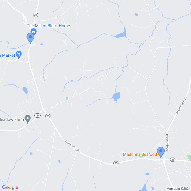 Map of veterinarians in White Hall, MD