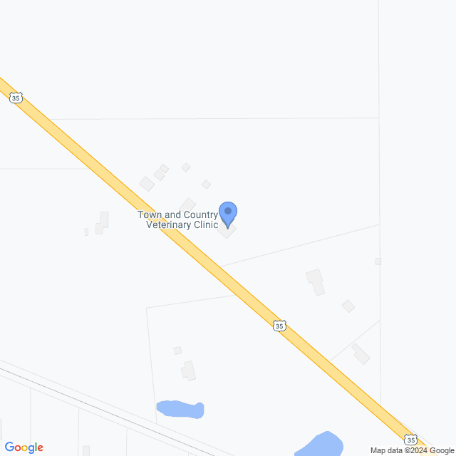 Map of veterinarians in Eaton, OH