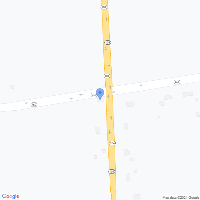 Map of veterinarians in Ashville, OH