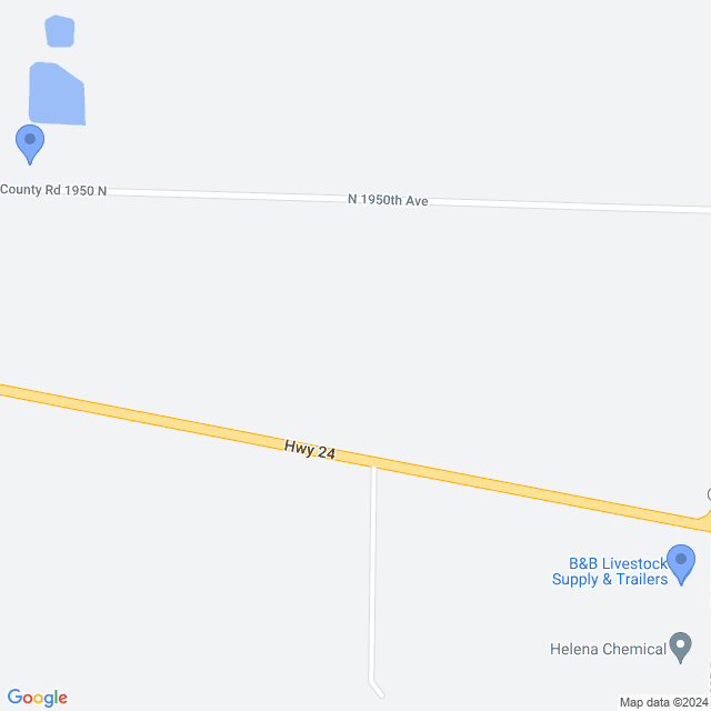 Map of veterinarians in Camp Point, IL
