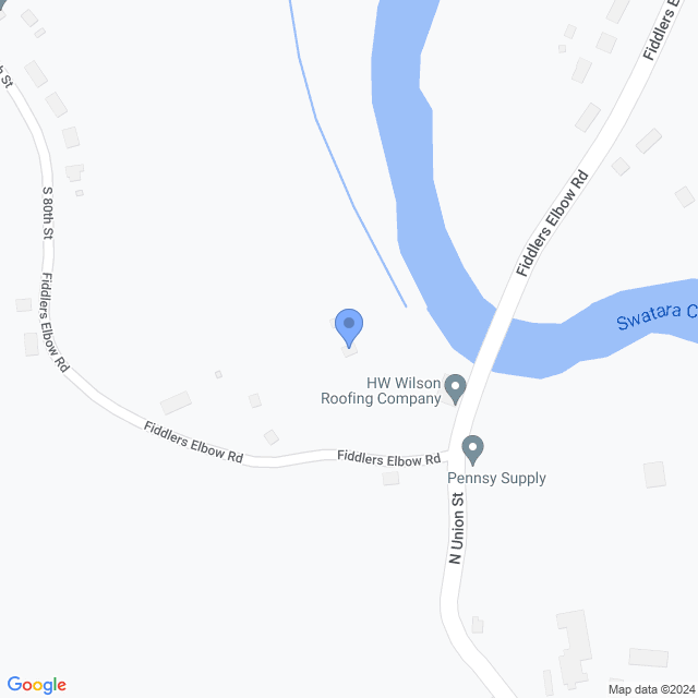 Map of veterinarians in Middletown, PA