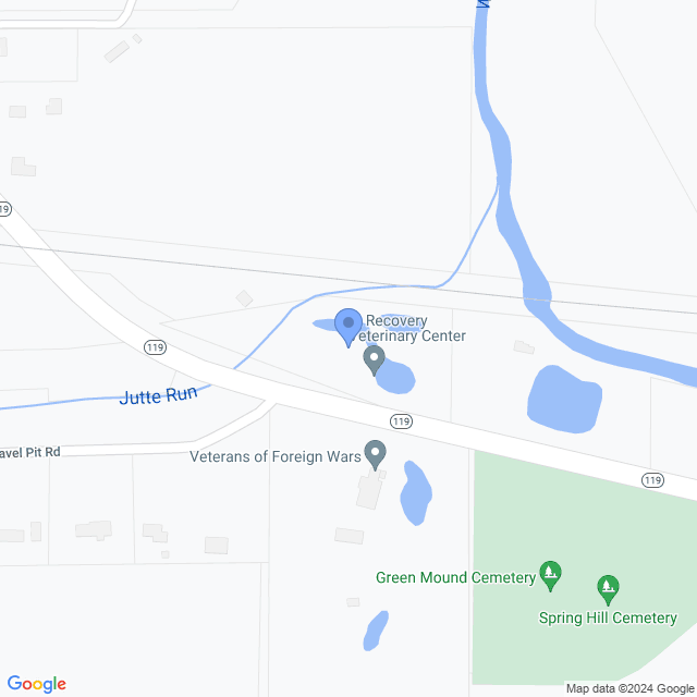 Map of veterinarians in Fort Recovery, OH