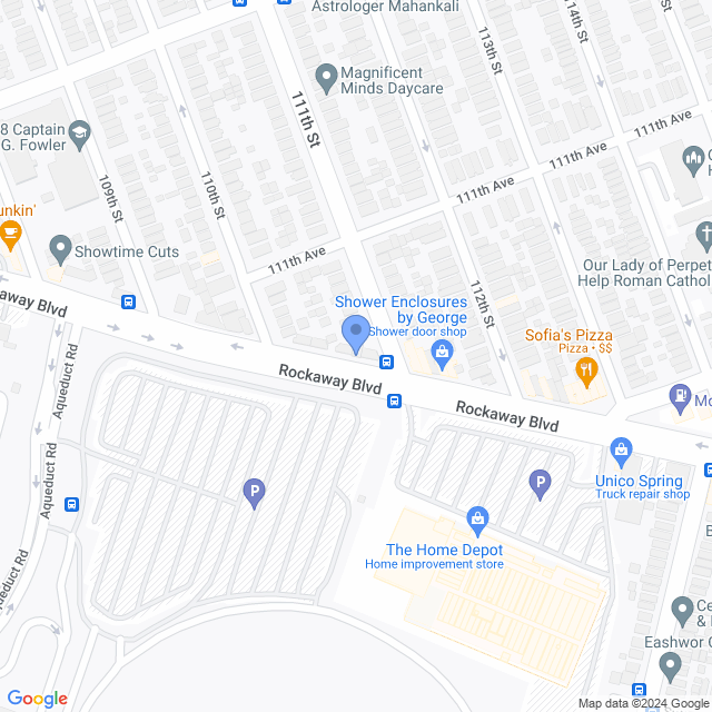 Map of veterinarians in South Ozone Park, NY
