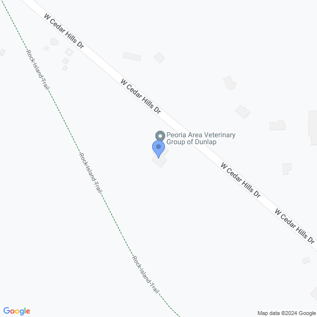 Map of veterinarians in Dunlap, IL