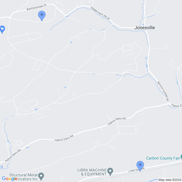 Map of veterinarians in Palmerton, PA