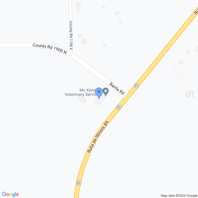 Map of veterinarians in Lowpoint, IL