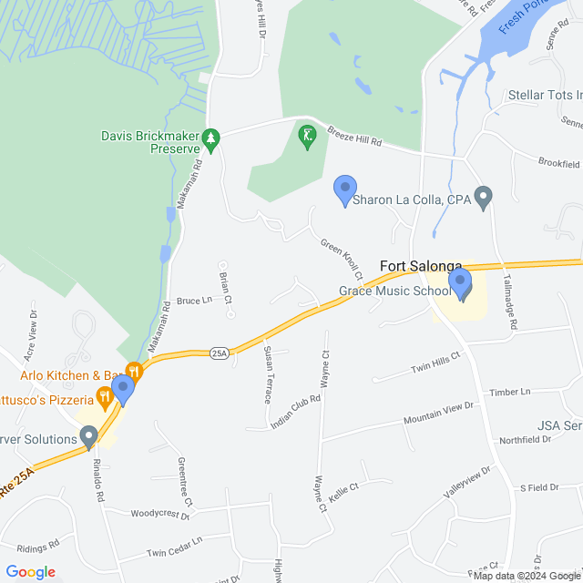 Map of veterinarians in Northport, NY