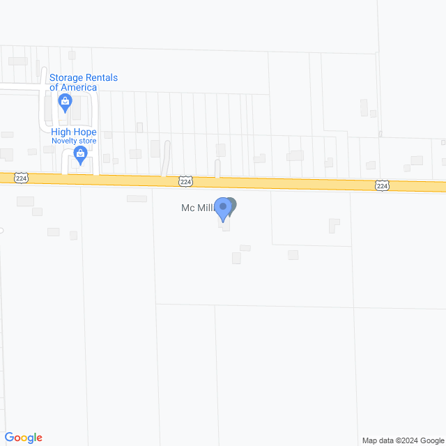 Map of veterinarians in Greenwich, OH