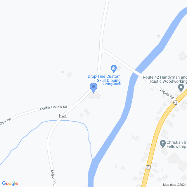 Map of veterinarians in Millville, PA