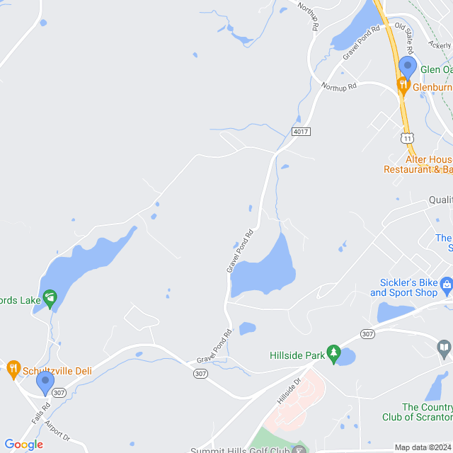 Map of veterinarians in Clarks Summit, PA