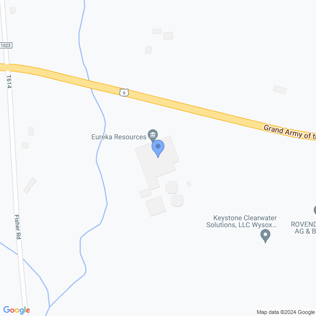 Map of veterinarians in Wysox, PA