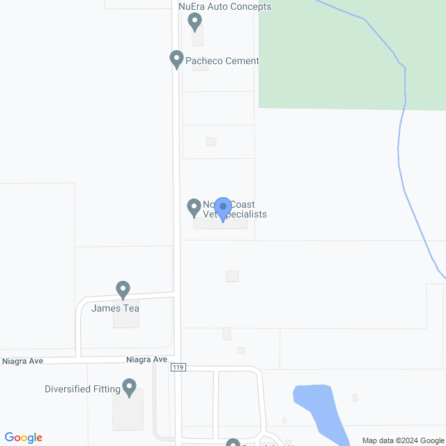Map of veterinarians in Perry, OH