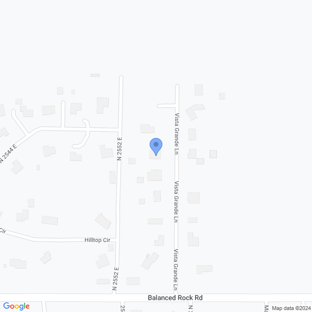 Map of veterinarians in Hollister, ID