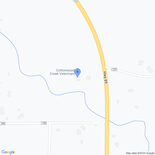 Map of veterinarians in Smoot, WY