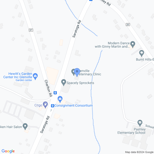 Map of veterinarians in Scotia, NY