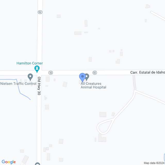 Map of veterinarians in New Plymouth, ID