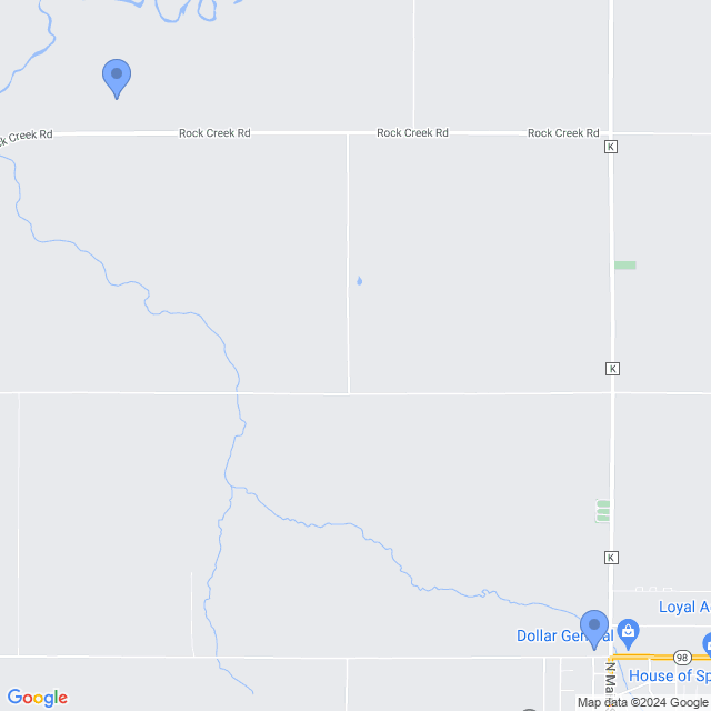 Map of veterinarians in Loyal, WI