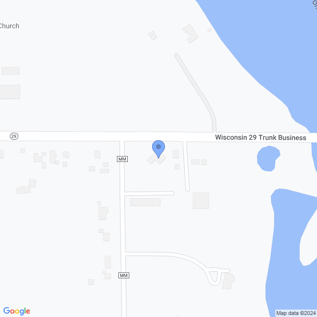 Map of veterinarians in Shawano, WI