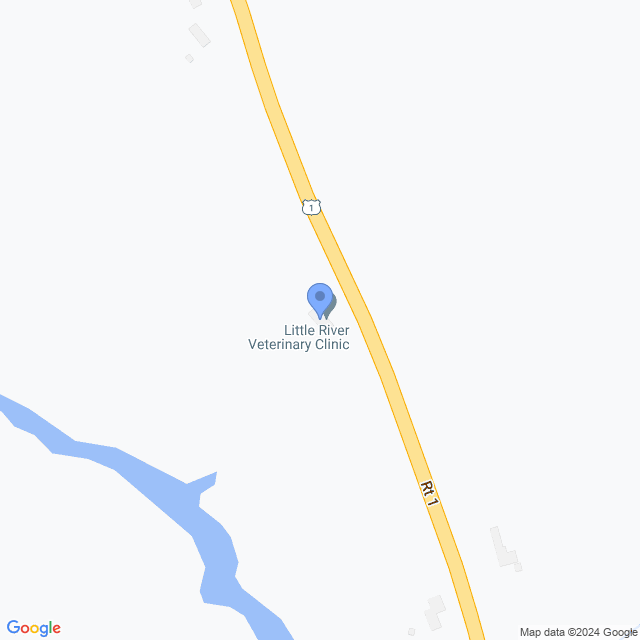 Map of veterinarians in Perry, ME