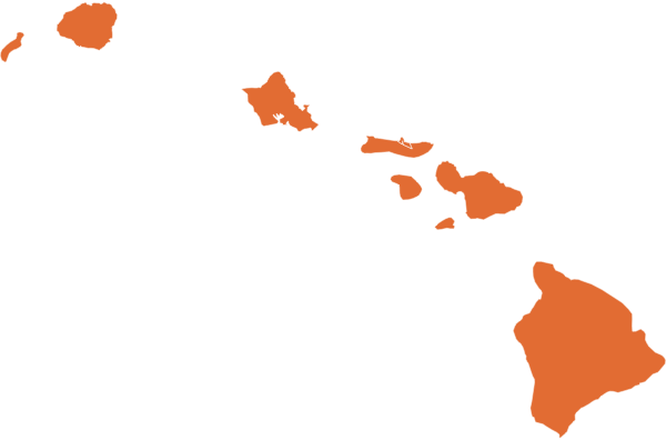 A map of Hawaii